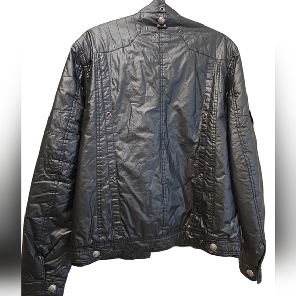 X-RAY BOMBER JACKET BLACK SIZE L - Picture 6 of 13